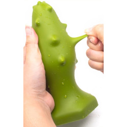 ToppedMonster Plug silicone Monster Spike L 14 x 5.5cm Vert